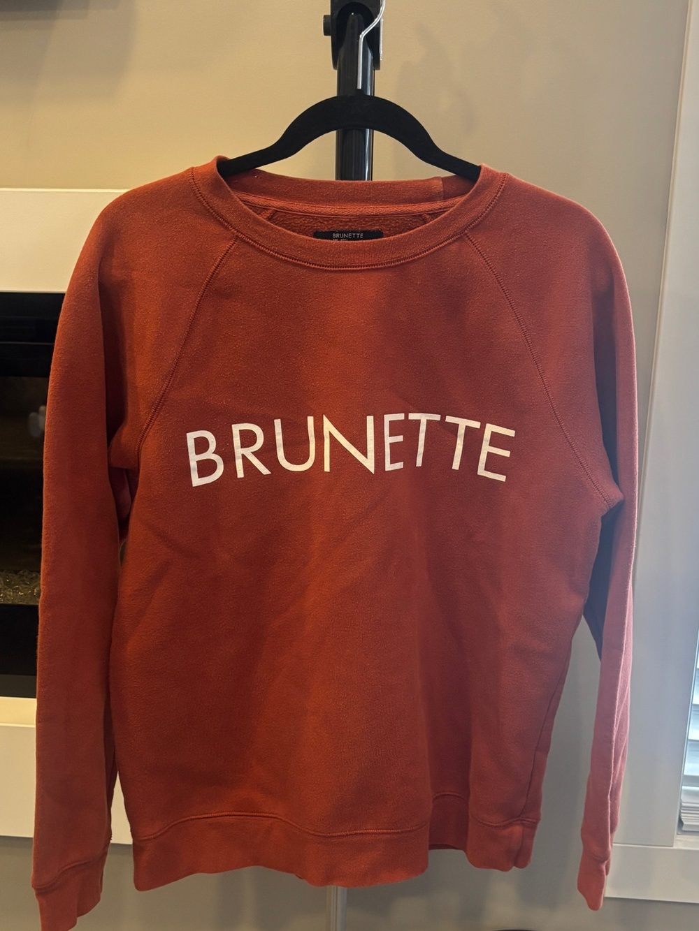 Brunette The Label Sweatshirt “Brunette” - Rust